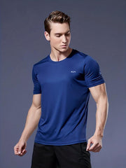 Men's Ultralight Quick Dry Sport T Shirt - Breathable Top for Gym Workouts