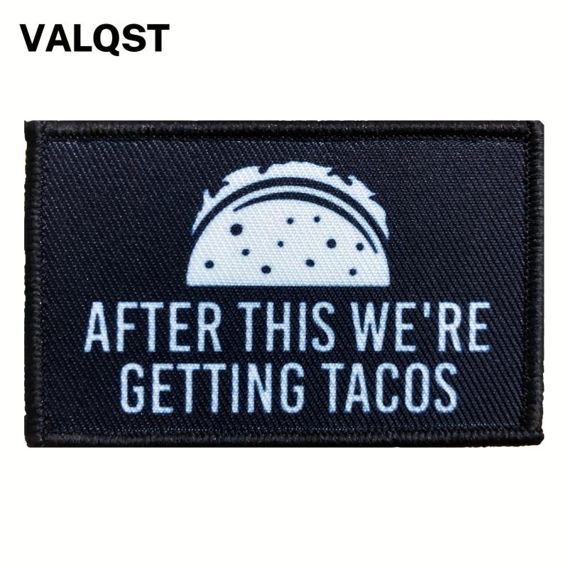 Taco Hook And Loop Attach for Hats, Jeans, Vest, Coat