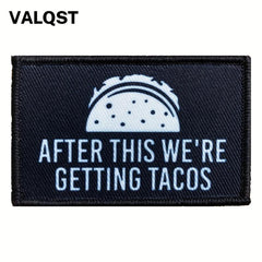 Taco Hook And Loop Attach for Hats, Jeans, Vest, Coat