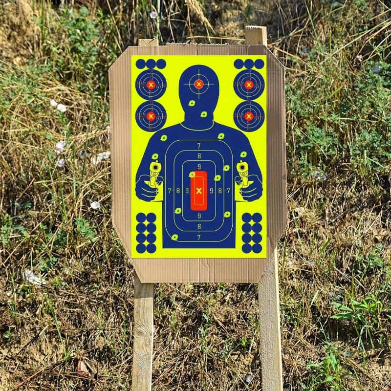 10pcs 30-48x45-72cm Airsoft Toy Shooting Targets Visible for Practice