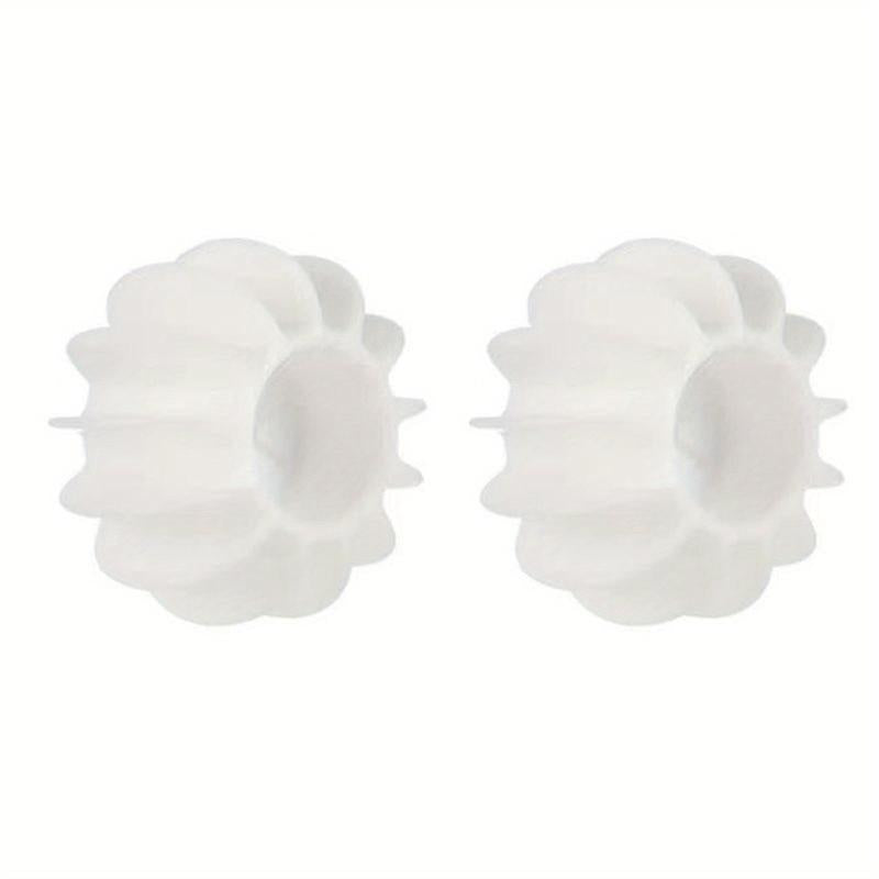 2pcs Silicone Laundry Balls Clothes & Pet Hair Removal