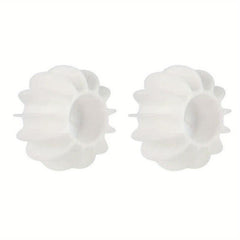 2pcs Silicone Laundry Balls Clothes & Pet Hair Removal