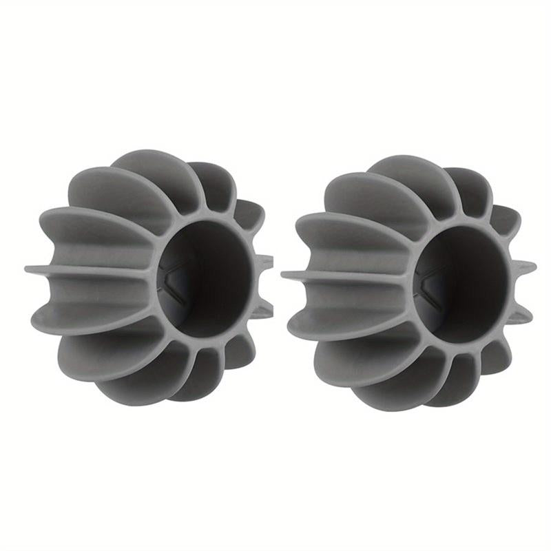 2pcs Silicone Laundry Balls Clothes & Pet Hair Removal