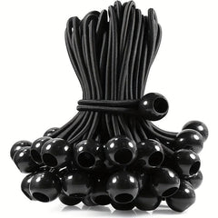 10 20 50pcs Ball Bungee Cords Plastic Ball Rope Outdoor Camping Tent Fixed