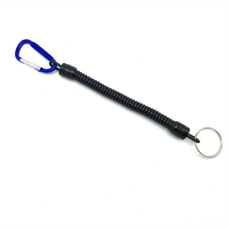 Multifunctional Spring Rope Key Chain Carabiner Key Holder
