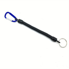 Multifunctional Spring Rope Key Chain Carabiner Key Holder