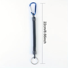 Multifunctional Spring Rope Key Chain Carabiner Key Holder