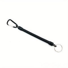 Multifunctional Spring Rope Key Chain Carabiner Key Holder