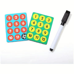 Pro Soccer Coaches Clipboard Kit w/ Magnetic Board, Marker Pen & Bag