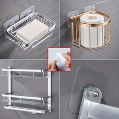 5pcs No Mark Studs Photo Frame Hanger Screw & Sticker Combo