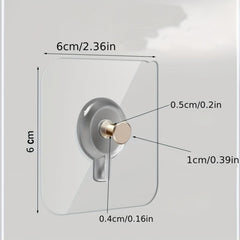 5pcs No Mark Studs Photo Frame Hanger Screw & Sticker Combo
