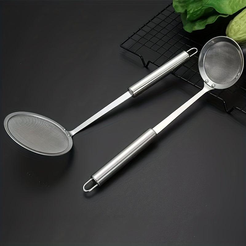 304 Stainless Steel Skimmer Spoon Residue Filter