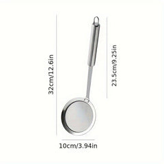 304 Stainless Steel Skimmer Spoon Residue Filter
