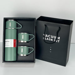 500ml Stainless Steel Insulation Water Cup Double Layered Leakproof Bottle