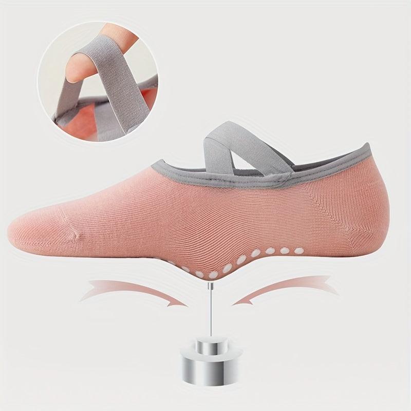 1Pair Yoga Socks Non-slip Sports Dance Socks