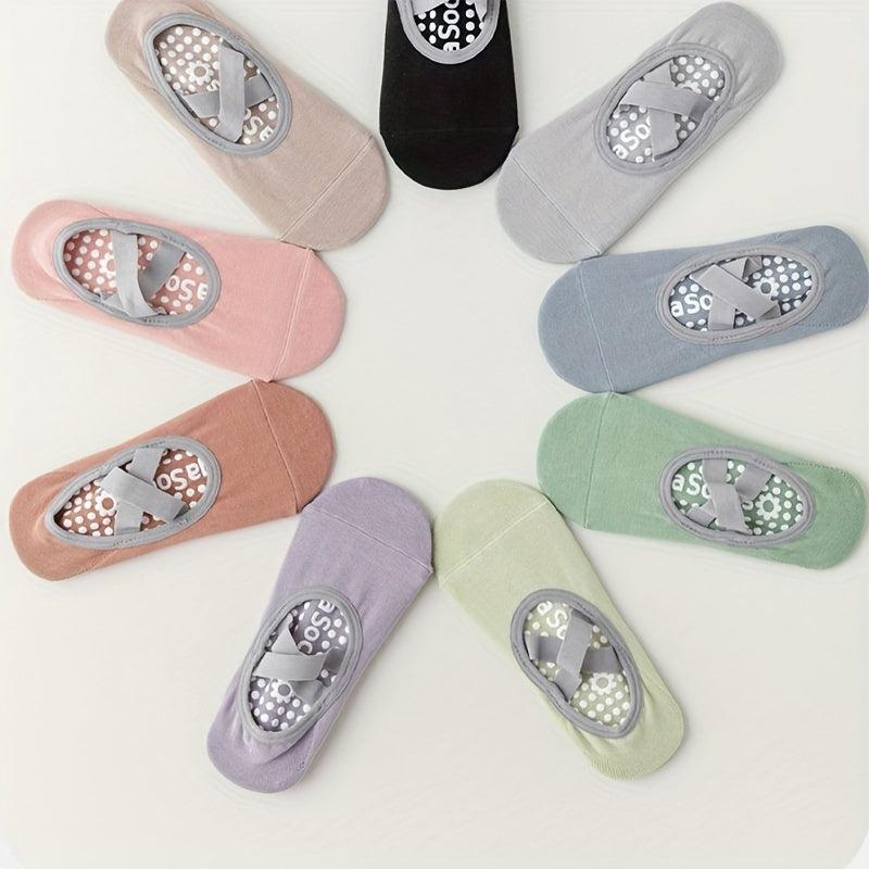 1Pair Yoga Socks Non-slip Sports Dance Socks