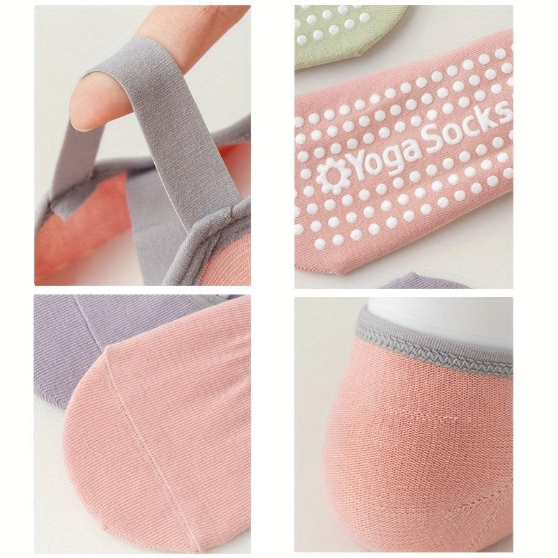 1Pair Yoga Socks Non-slip Sports Dance Socks