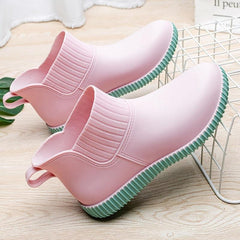Women's Non-Slip Rubber Rain Boots Waterproof Water Boots
