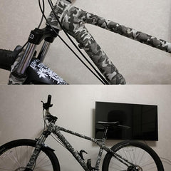 Waterproof Camouflage Sticker for Bicycle Frame & Fork Protection