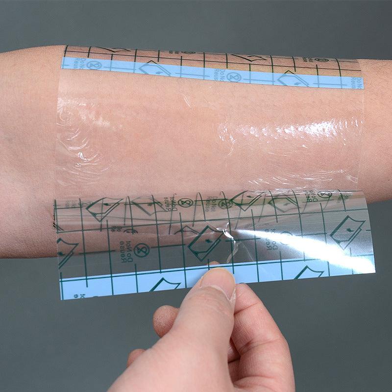 50pcs Waterproof Elastic Bandage Transparent Protective Film