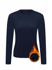 Women's Thermal Crew Neck Shirt