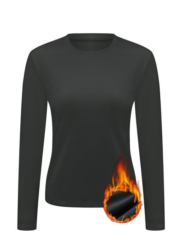 Women's Thermal Crew Neck Shirt