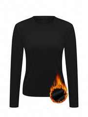 Women's Thermal Crew Neck Shirt