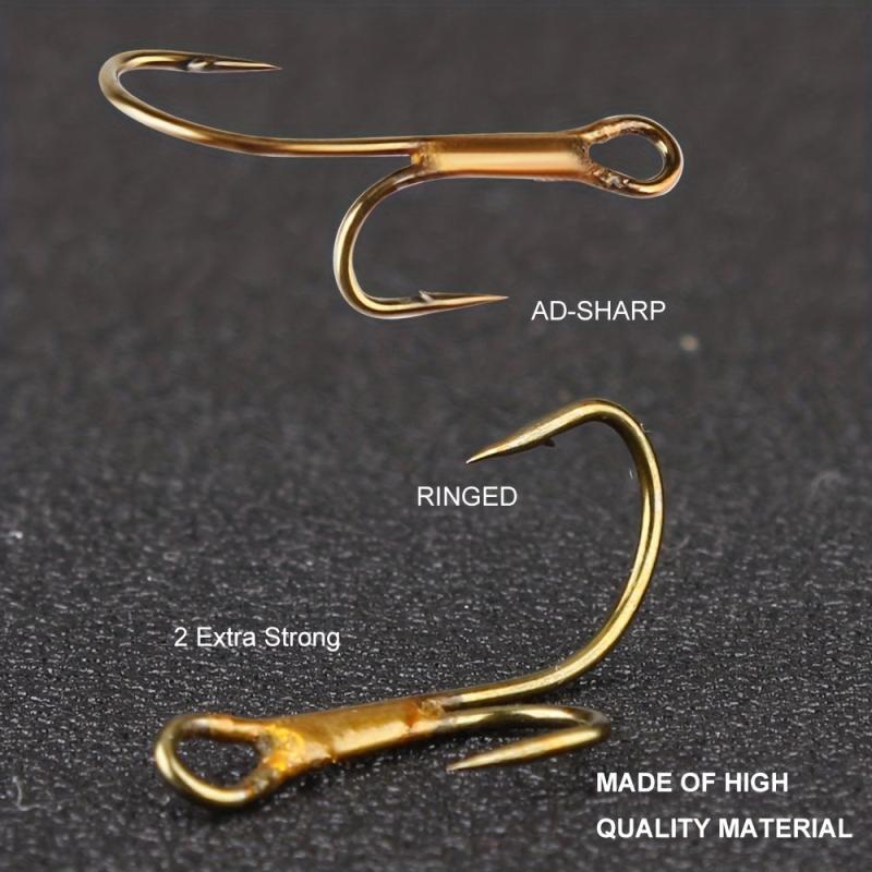 High Carbon Steel Fishing Hooks - Pike Trout Perch Zander