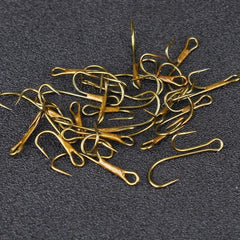 High Carbon Steel Fishing Hooks - Pike Trout Perch Zander