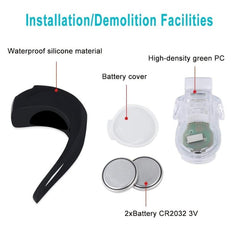 Waterproof Silicone Bike Lights Front and Back LED Bicycle Lights