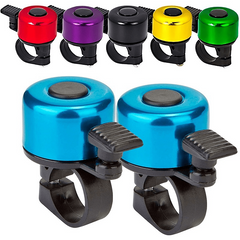 Mountain Bike Bell Mini Aluminum Alloy Bell Easy Install Bicycle Bell