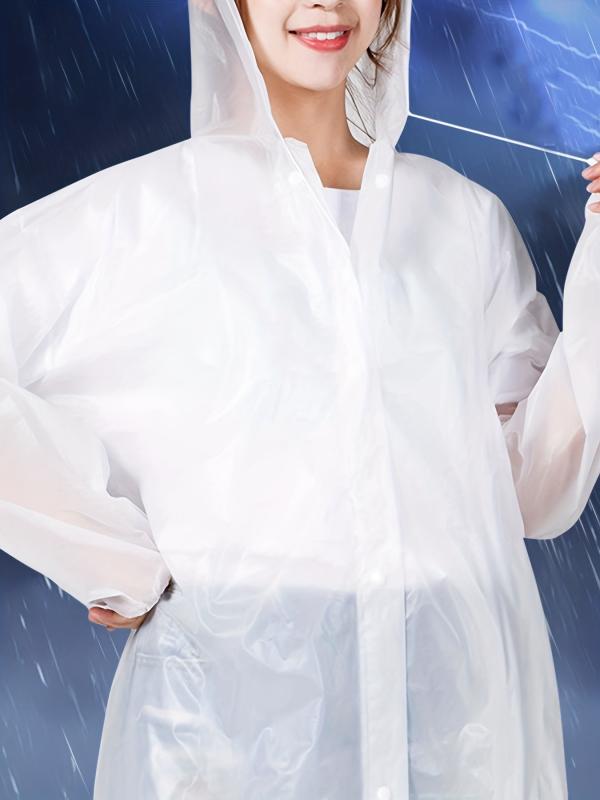 Waterproof Raincoat for Men & Women - Stay Dry & Stylish