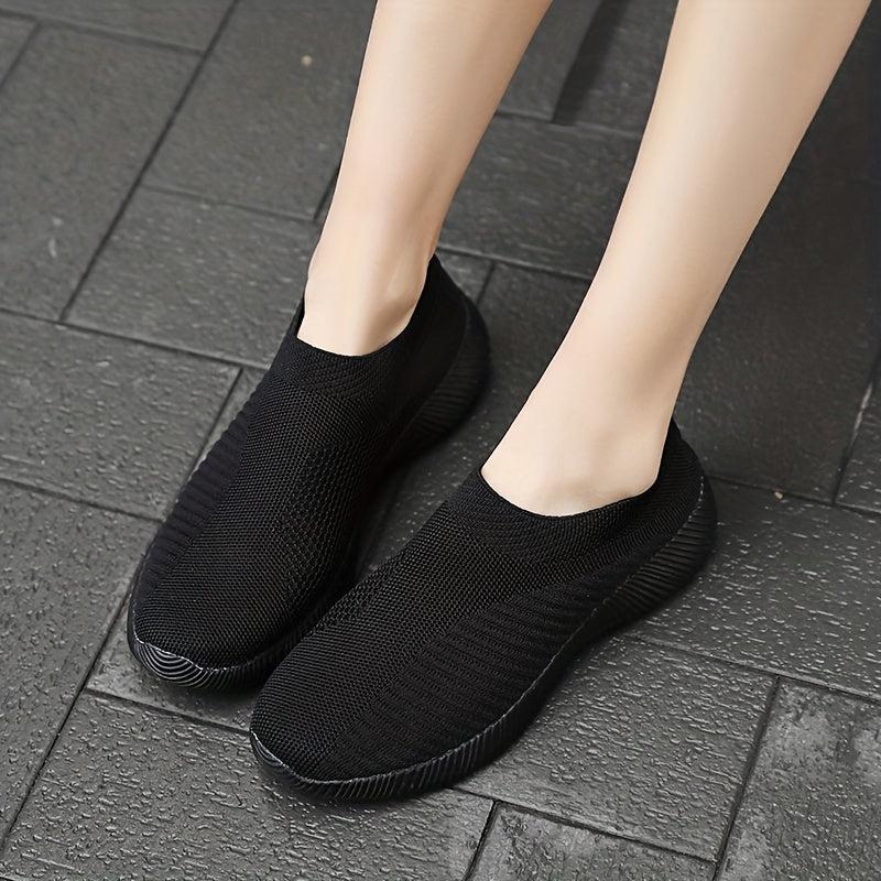 Women's Mesh Slip On Walking Shoes Lightweight Casual Sneakers