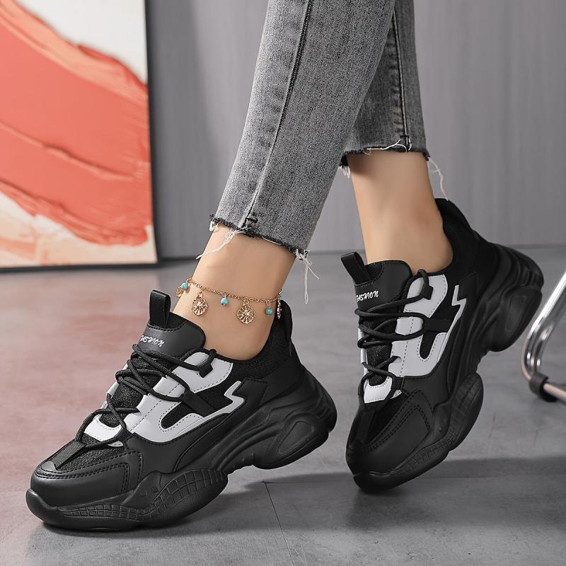 Women's Thick-soled Comfortable Casual Sports Shoes for Outdoor Running