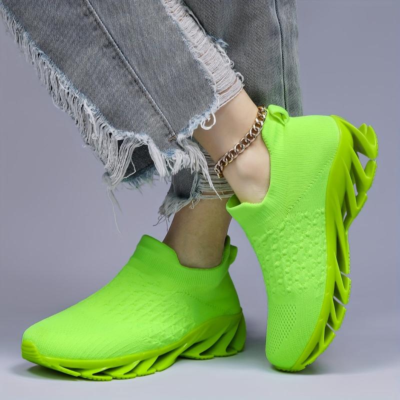 Women's Mesh Non-slip Running Shoes with Shock Absorption