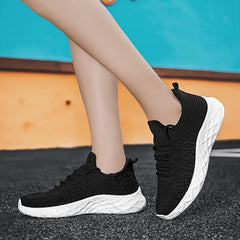 Women's Solid Running Shoes Soft Comfortable Casual Wear Non Slip Breathable