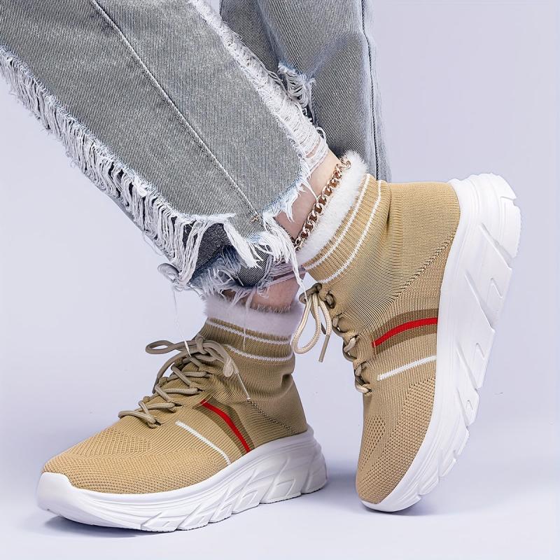 Women's Plush Inner Warm Sports Sneakers Winter Running Shoes