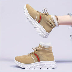 Women's Plush Inner Warm Sports Sneakers Winter Running Shoes