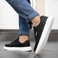 Versatile Solid Casual Skate Shoes Lightweight Low Top Sport Shoes