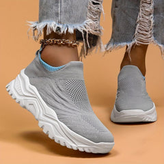 Women's Mesh Non Slip Sneakers Breathable Running Shoes