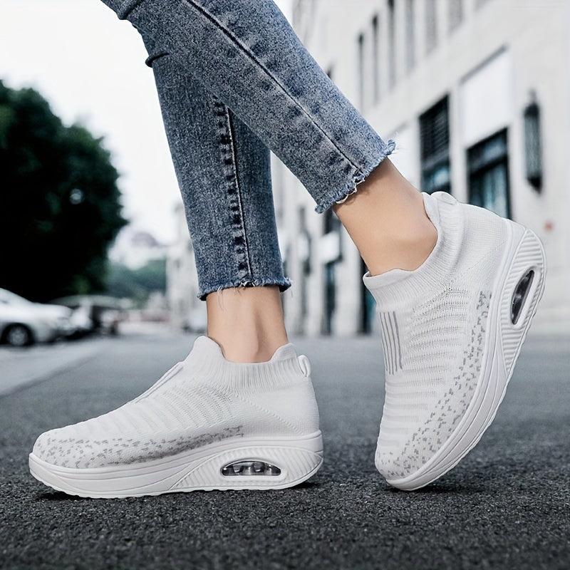 Women's Platform Height Increasing Air Cushion Shoes