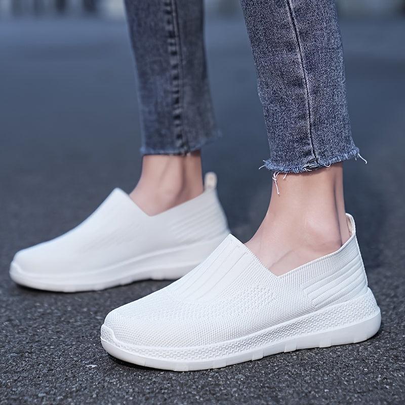 Women's Lightweight Walking Shoes Slip on Mesh Sneakers
