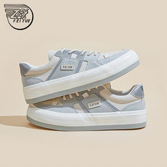 Women's Colorblock Platform Sneakers Low Top Shoes