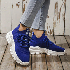 Mesh Breathable Shockproof Sports Shoes for Women