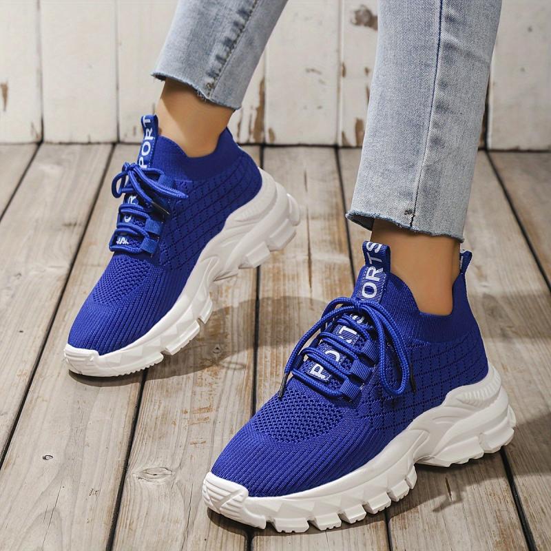 Mesh Breathable Shockproof Sports Shoes for Women