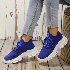 Mesh Breathable Shockproof Sports Shoes for Women