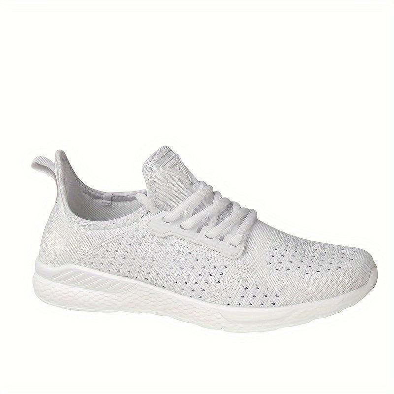 Women's Mesh Sneakers Casual Outdoor Lace-Up Shoes Lightweight Running