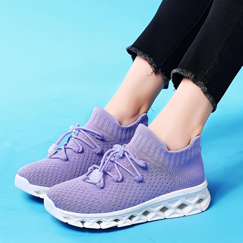 Women's Mesh Tennis Shoes Breathable Non-slip Walking Shoes