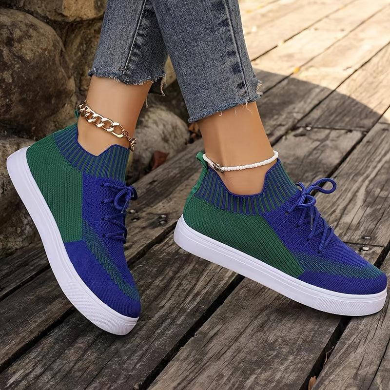 Breathable Flying Woven Shoes Lightweight Casual Running Sneakers