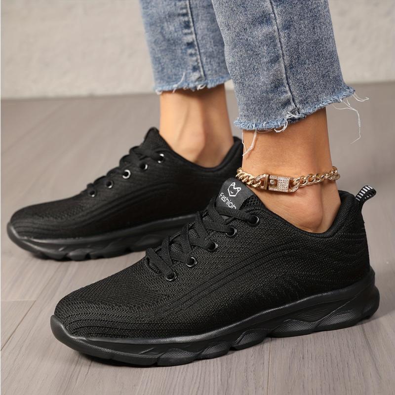 Women's Mesh Breathable Running Shoes Lightweight Non-Slip Sneakers